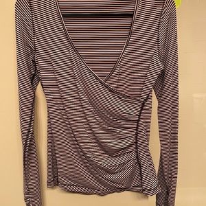 Lululemon Striped Long Sleeve Top - Size 4